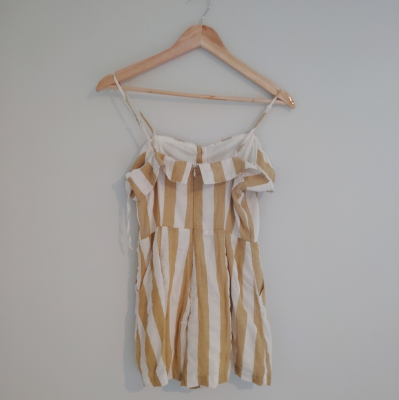 Altar'd State Spaghetti Strap Stripe Romper - Picture 4 of 6
